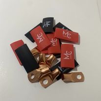 MC AUDIO COPPER TERMINAL AWG #1/0 + HEAT SHRINK KIT 5 PCS