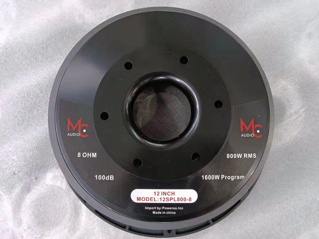 MC AUDIO 12 SPL 800-8