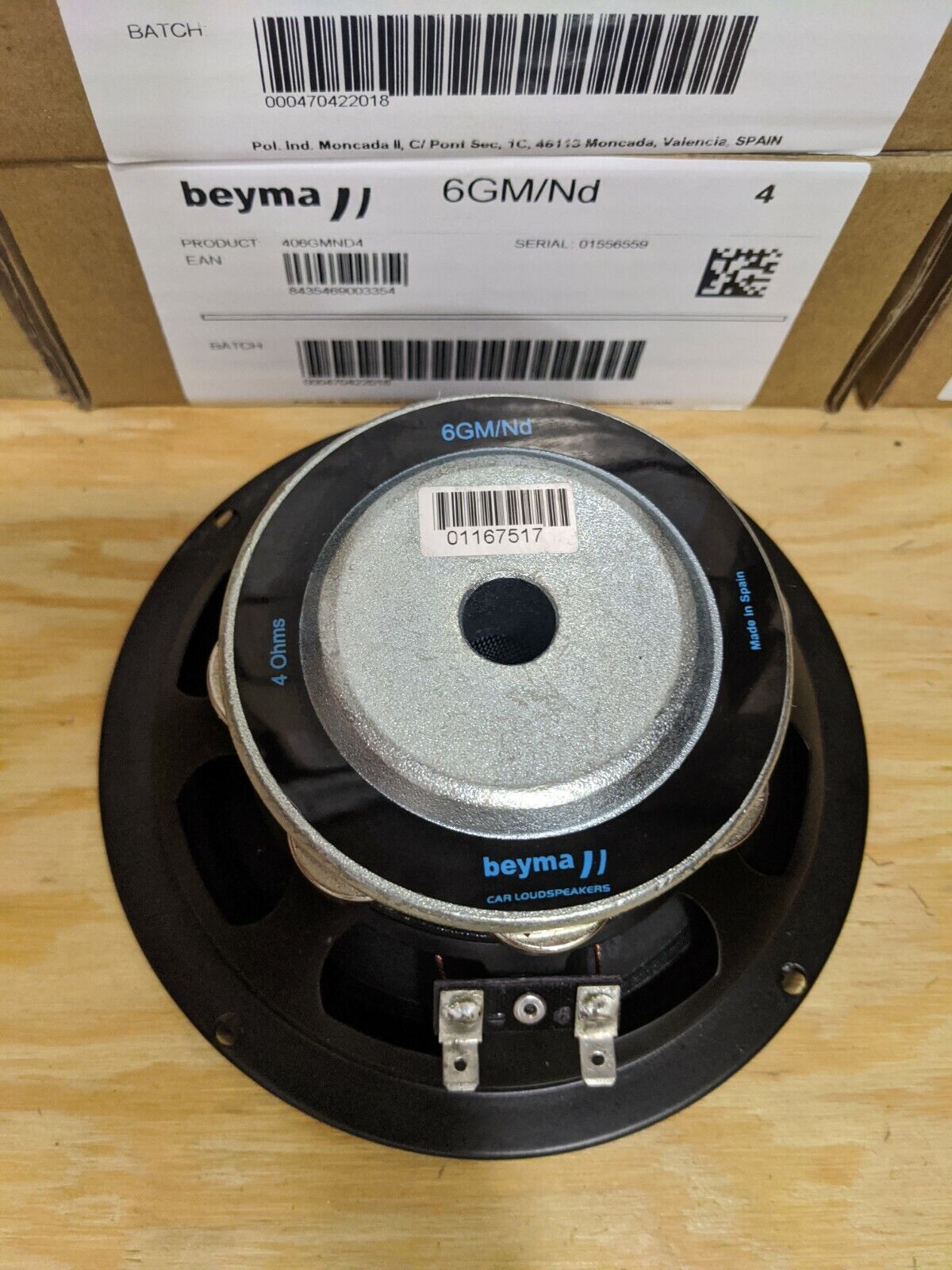 BEYMA 6GMND – MC audio